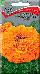 Бархатцы Гавайи Прямостоячии 100шт/0,4гр/10, ПЦц 17838 ВА