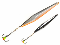 Блесна вертикал. зим. Lucky John SHINER 75мм Minnow блистер