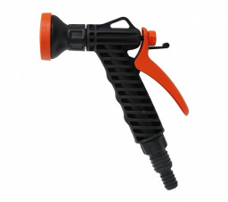 Душ-пистолет 1/2х3/4 с фиксатором и штуцером Жук