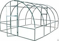 Каркас теплицы  Мария Делюкс 3х4х2,1 (квадратная мет. труба)