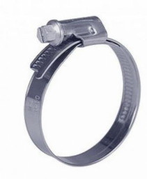 Хомут D-60-80/12 мм червячный Norma