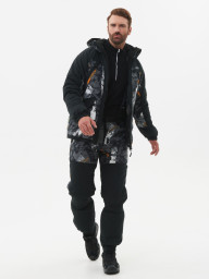 Костюм демисезонный Матрица ткань Исландия КМФ 192/Черный Восток