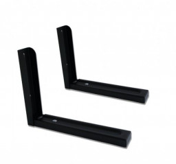 Кронштейн L=280 складной, цвет черный, коричневый