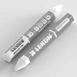 Мелок восковой для мокрых и грязных поверхностей 15*105мм LEKON WOSK белый