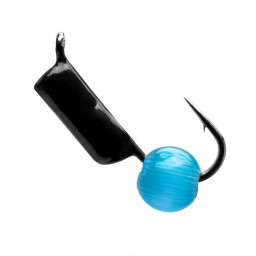 Мормышка вольф. Кошачий глаз 1,5гр капля d4,0 синий Premier Fishing (10шт/уп)