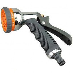 Пистолет для полива метал Belamos (8 струй), 7204D