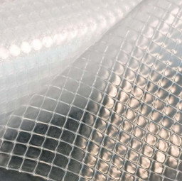 Пленка полиэтиленовая 120 мкм армир. шир. 2м*25м с леской (стоимость погонного метра)