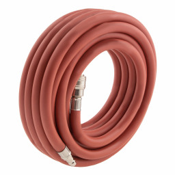 Шланг пневматический резиновый 10x16мм 24 бар армированный  быстросъемный 10м STELS