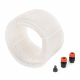 Шланг поливочный ТЭП d=3/4 19 мм Жук Люкс 25 м с коннекторами