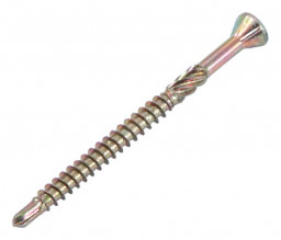 Шуруп 3,2*30 для полов и паркетов желтый цинк