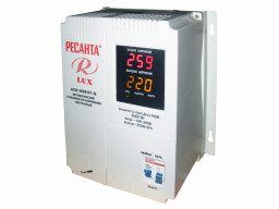 Стабилизатор РЕСАНТА АСН-5000 Н/1-Ц Luх