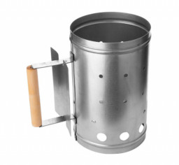 Стартер для быстрого розжига угля оцинкованная сталь HELIOS