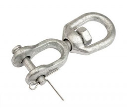 Вертлюг 8 петля-вилка цинк